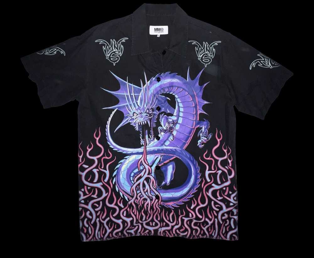 Maison Margiela DRAGON PRINTED SHORT SLEEVE SHIRT - image 2