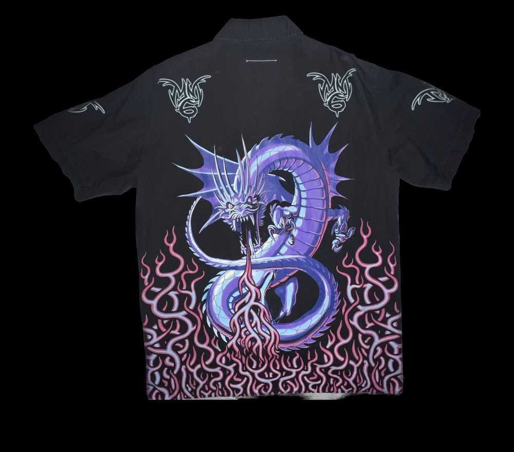 Maison Margiela DRAGON PRINTED SHORT SLEEVE SHIRT - image 3