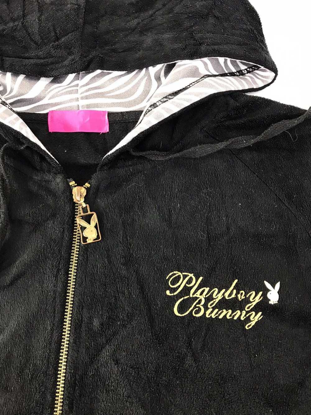 Playboy × Streetwear × Vintage Playboy Bunny Hood… - image 3