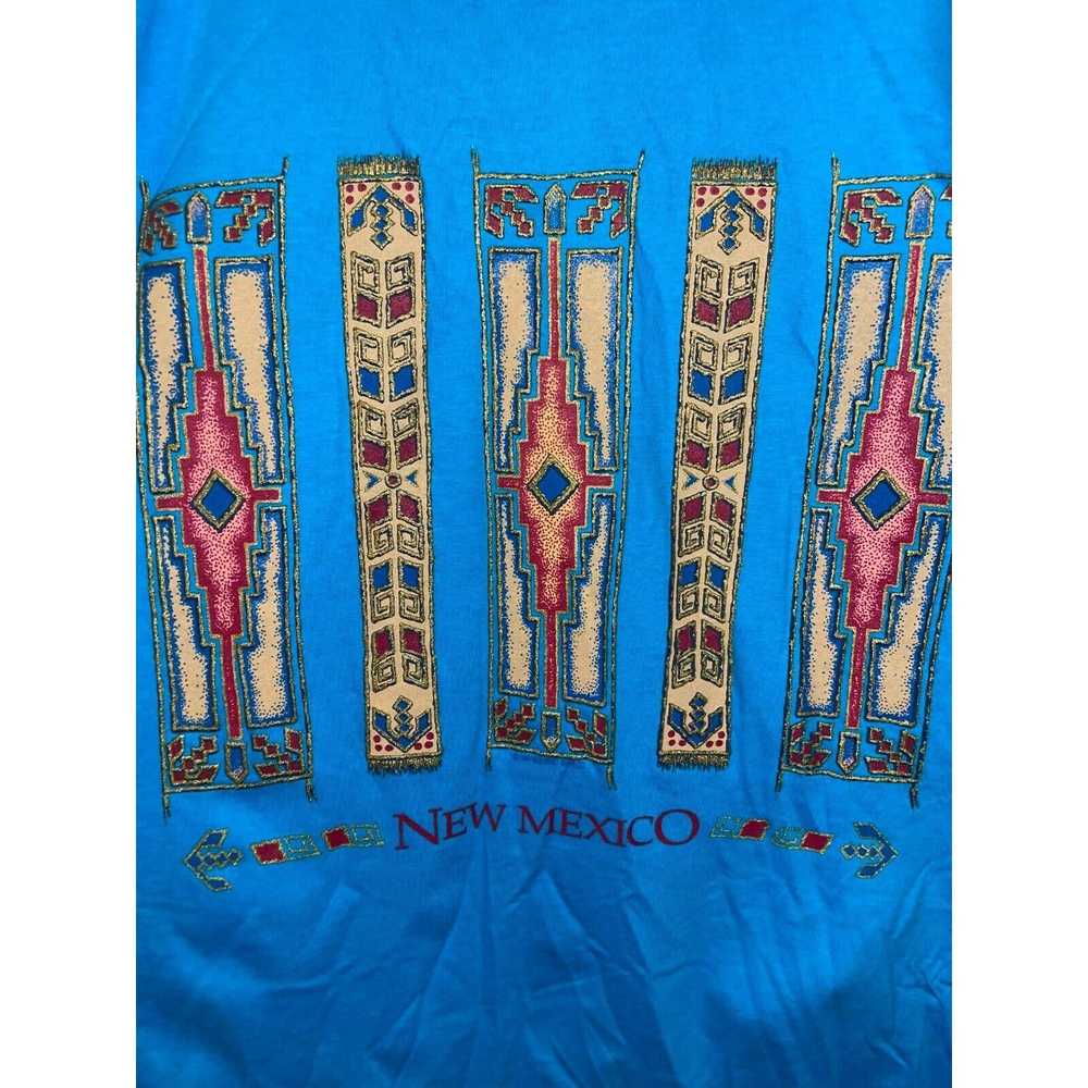 Jerzees 90s Vintage Jerzees NM New Mexico Art Art… - image 2