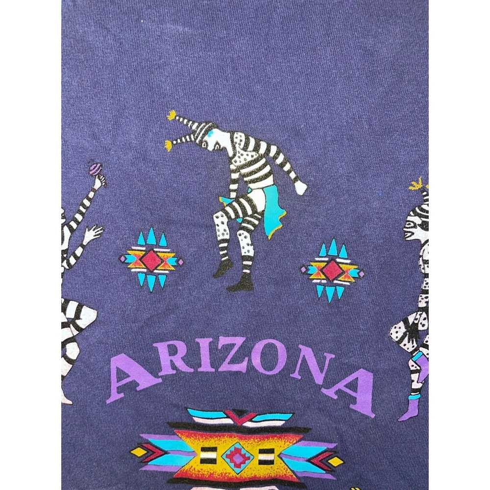 Vintage 1990s AZ Arizona Native American Striped … - image 4