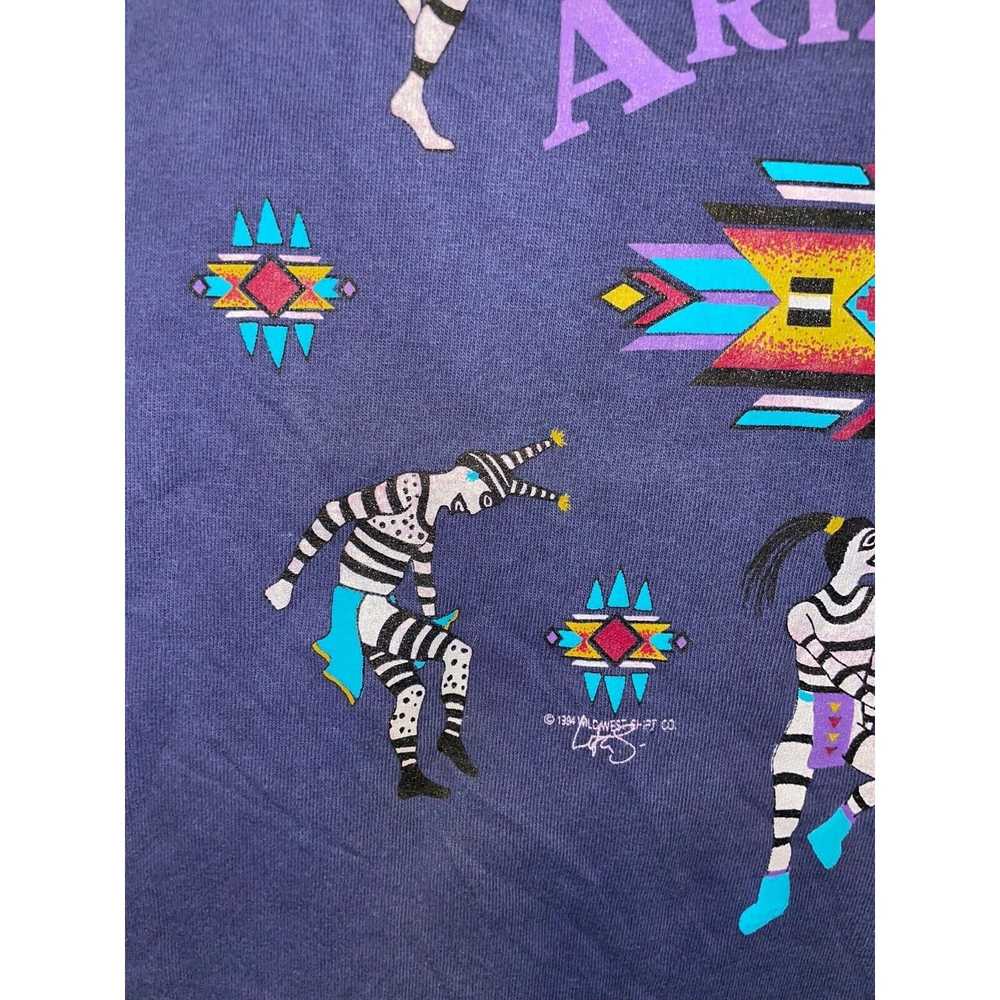 Vintage 1990s AZ Arizona Native American Striped … - image 6