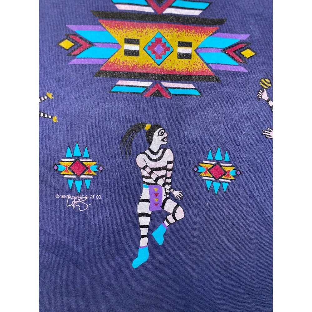 Vintage 1990s AZ Arizona Native American Striped … - image 7