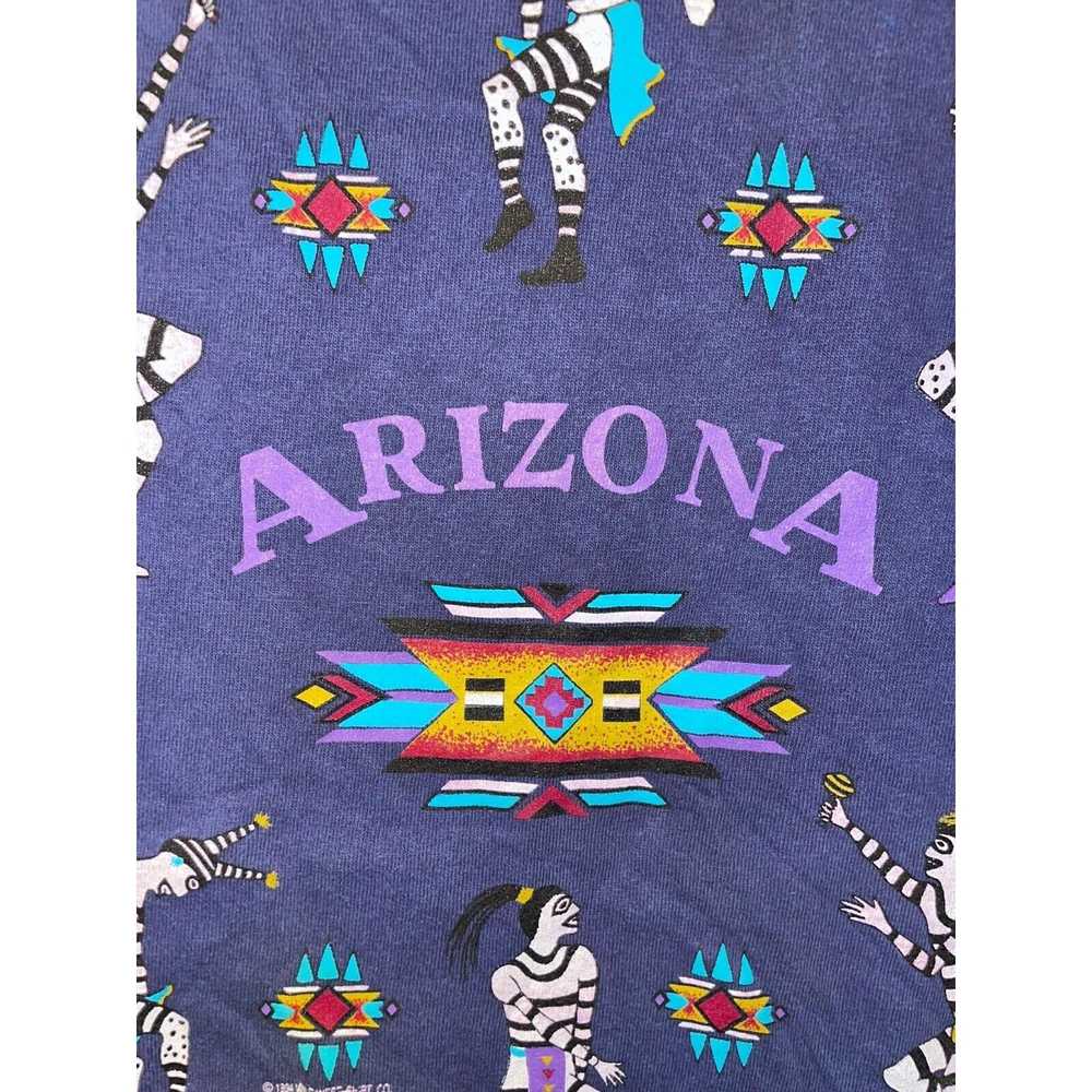 Vintage 1990s AZ Arizona Native American Striped … - image 9