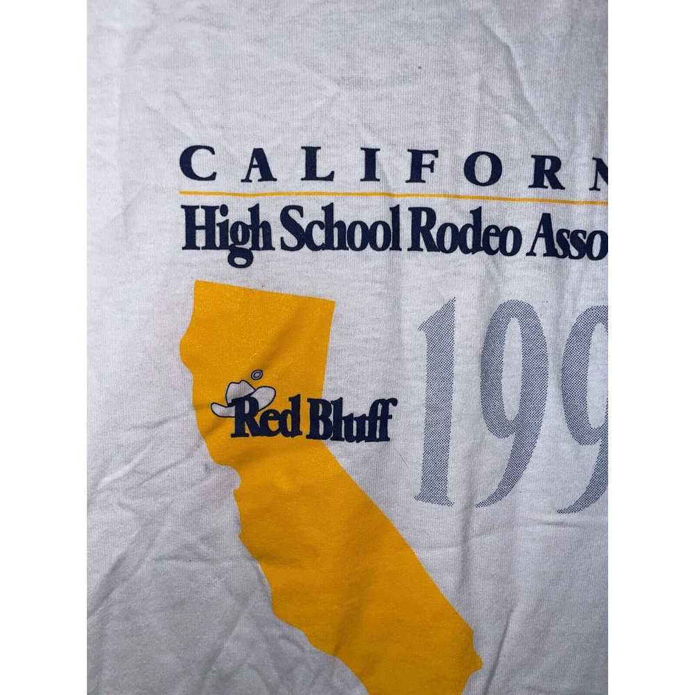 Jerzees 1995 CA California Rodeo State Finals Red… - image 3