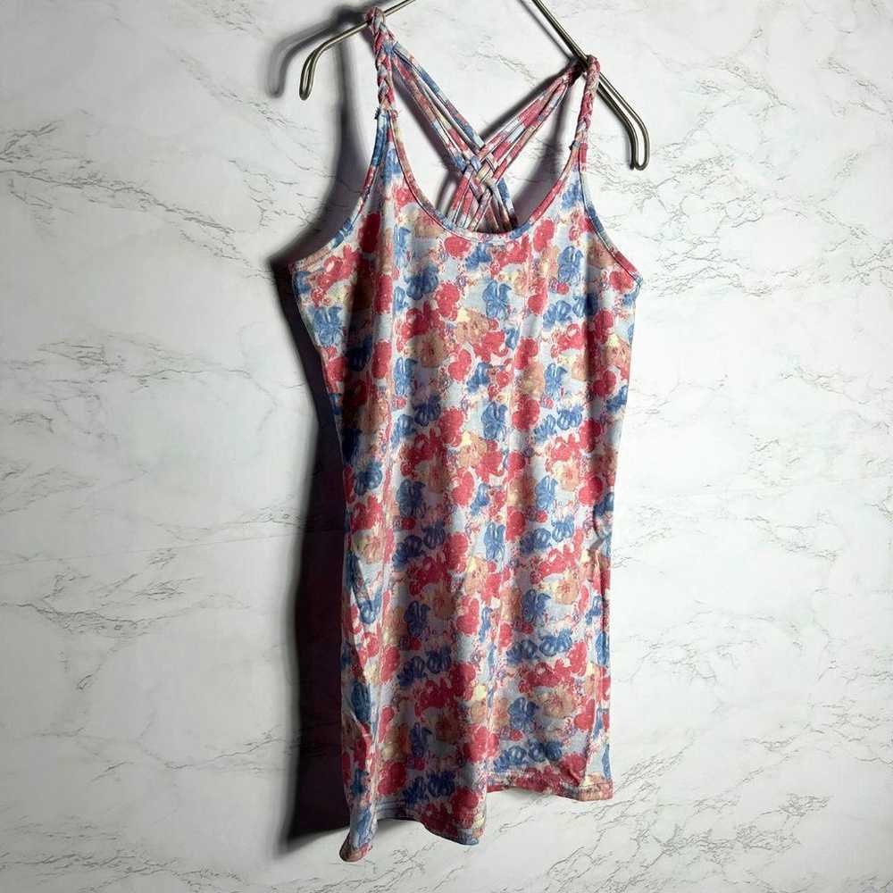 Camisole Flower Pattern Pink Red/Blue/Light Blue - image 3