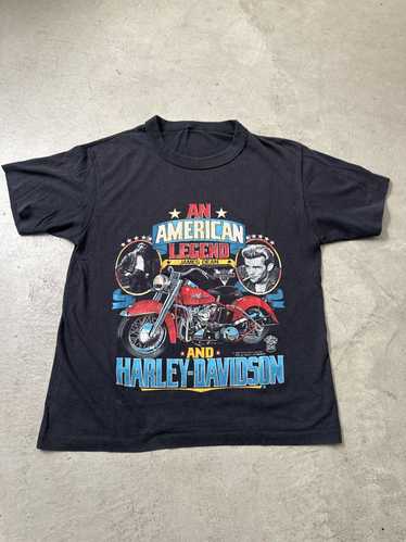 Harley Davidson Washed Black James Dean Tee