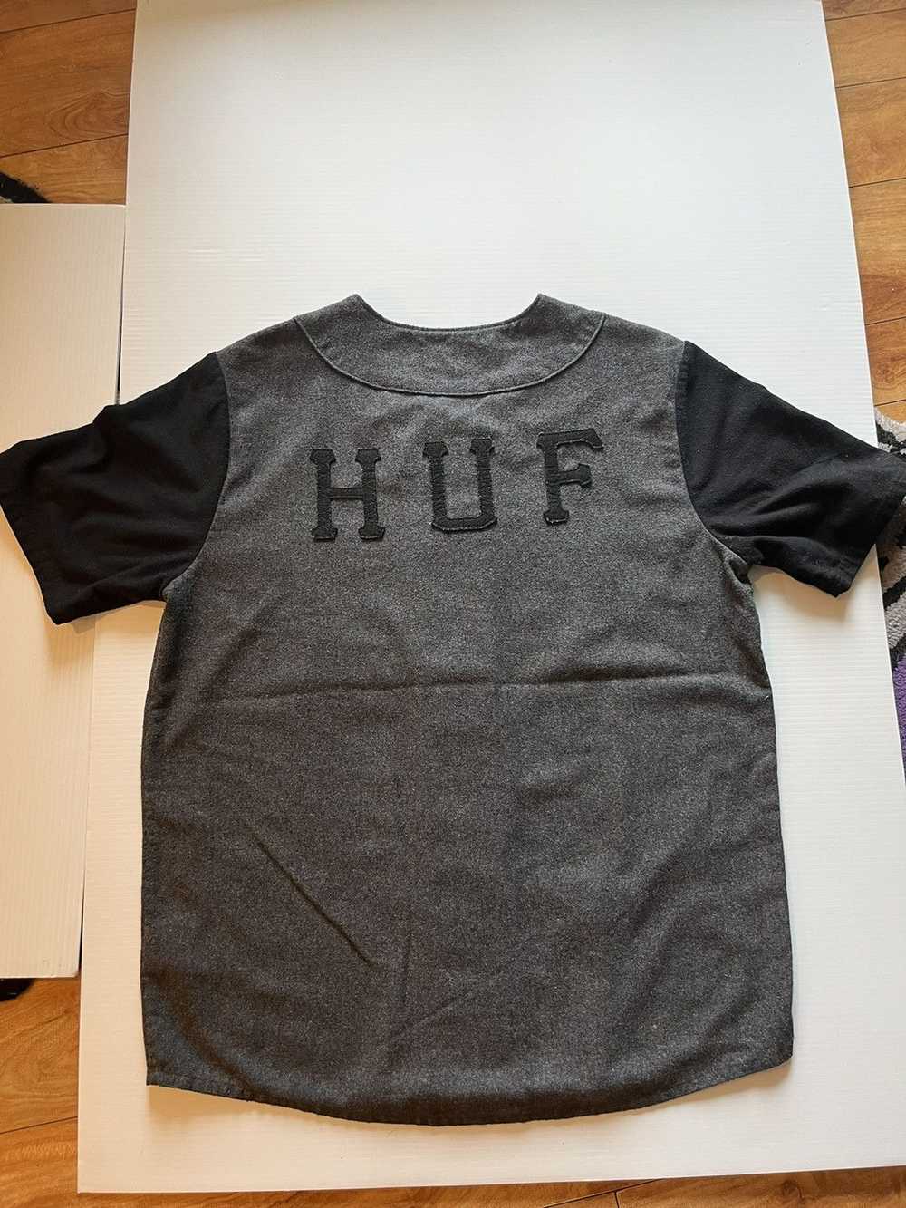 Huf × Streetwear Huf Black Wool Wolf jersey - image 5