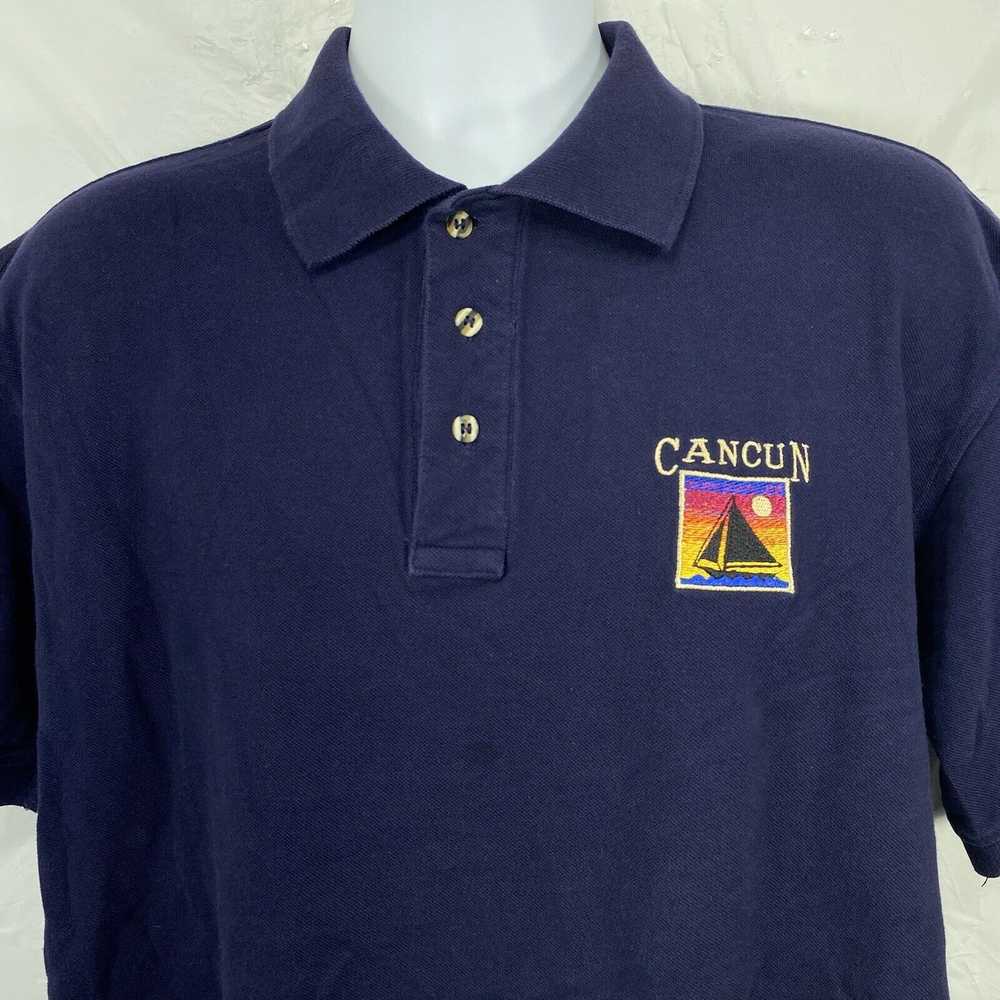 Other Vintage Le Best Cancun Size Large Blue Shor… - image 3