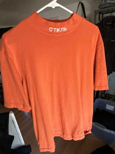 Heron Preston СТИЛЬ-slogan mock neck T-shirt - image 1