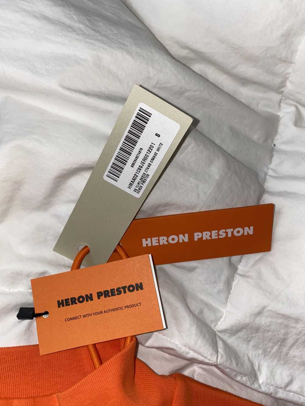 Heron Preston СТИЛЬ-slogan mock neck T-shirt - image 3