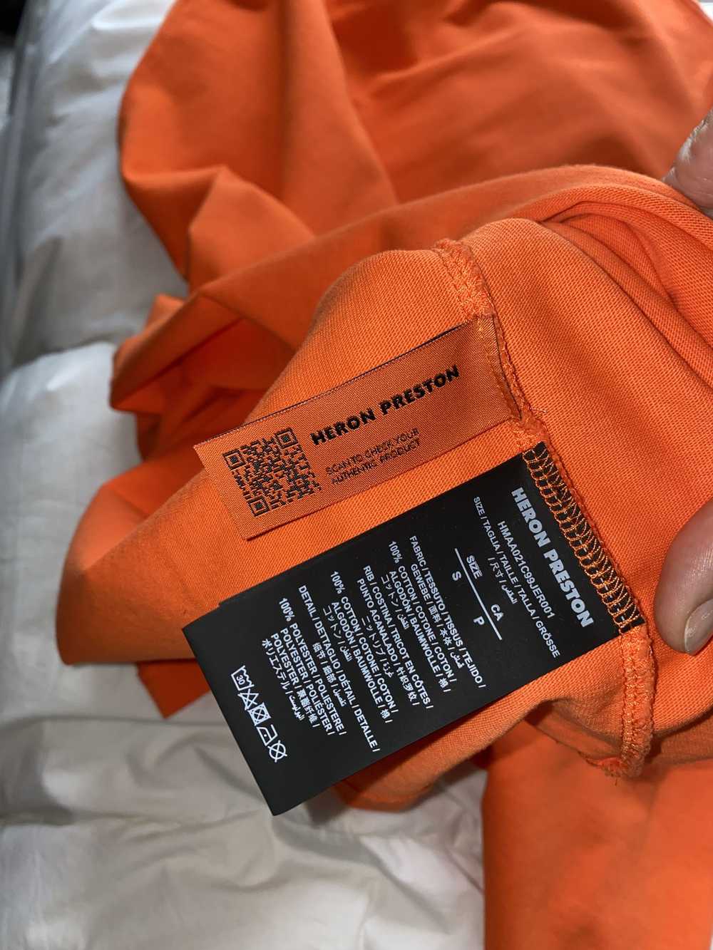 Heron Preston СТИЛЬ-slogan mock neck T-shirt - image 4