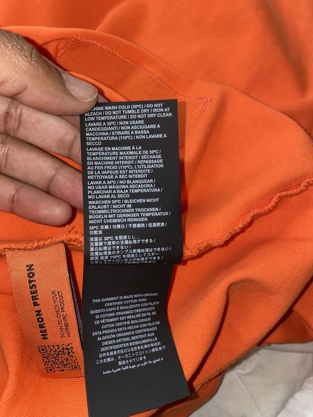 Heron Preston СТИЛЬ-slogan mock neck T-shirt - image 5