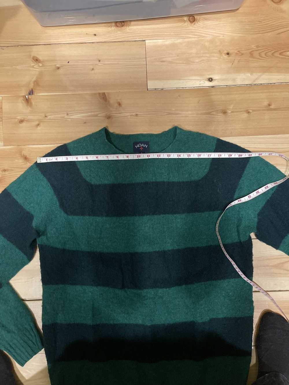 Noah FW17 Scotland made Lambswool striped sweater - image 6