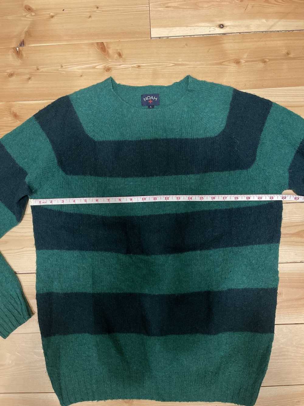 Noah FW17 Scotland made Lambswool striped sweater - image 7