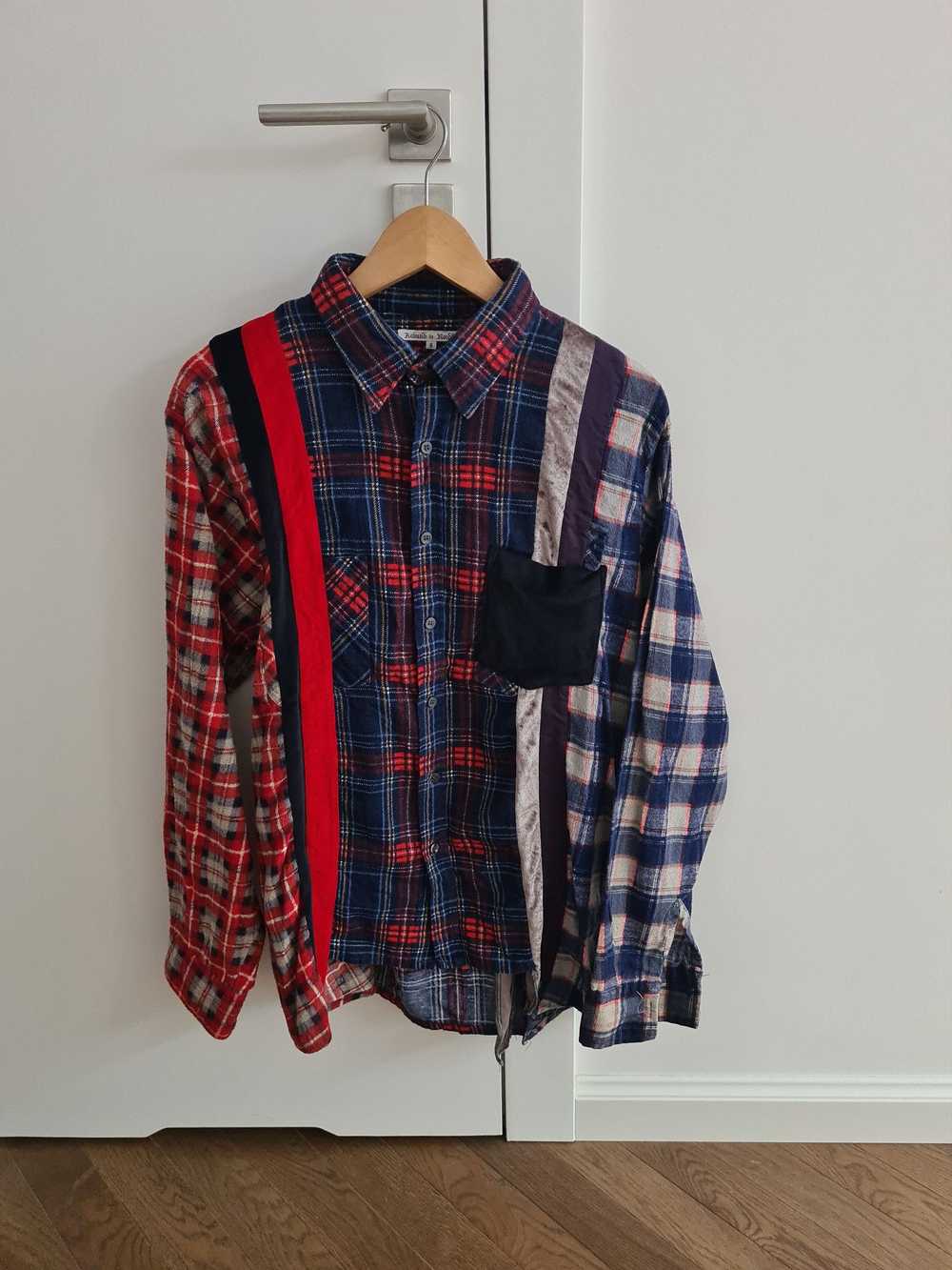 Needles [S] 7 Cuts Flannel Shirt - image 1