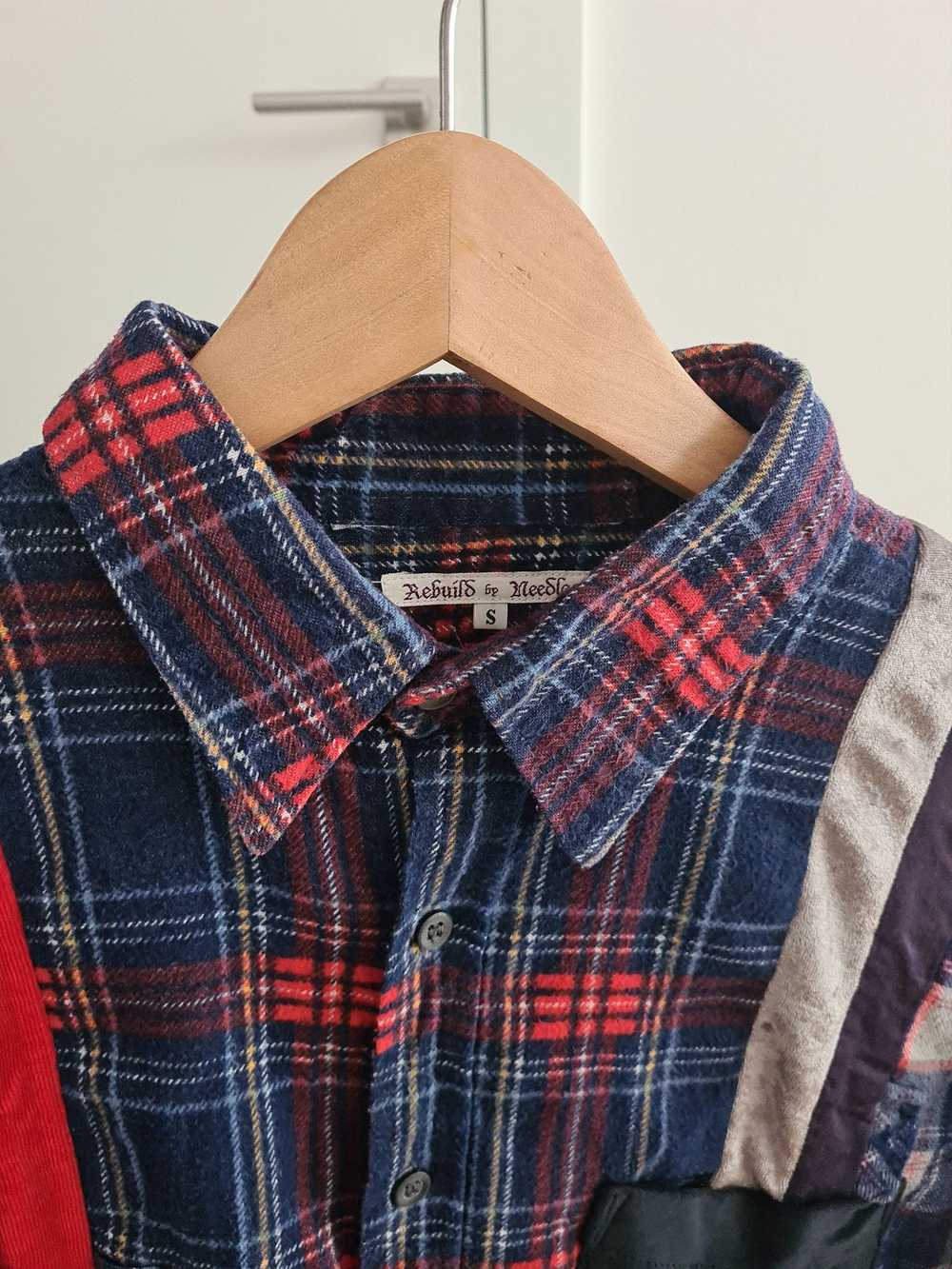 Needles [S] 7 Cuts Flannel Shirt - image 3