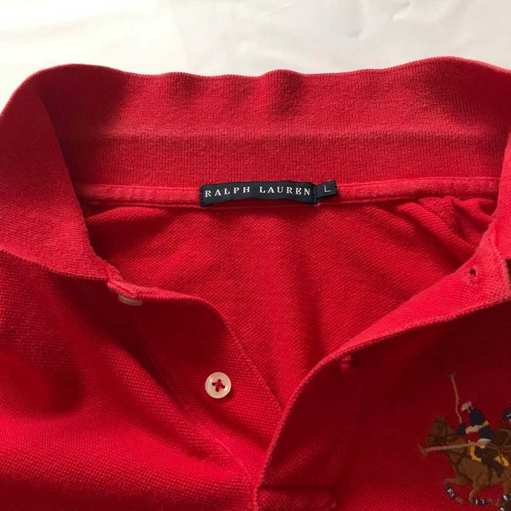 Ralph Lauren Polo Shirt Short Sleeve Triple Pony … - image 6