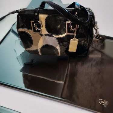 バッグ coach leather patchwork one shoulder bag s_wp_6632b1b2147b98ced52eb01a.webp