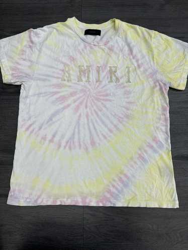 Amiri Amiri Tie-dye Logo Tshirt - image 1