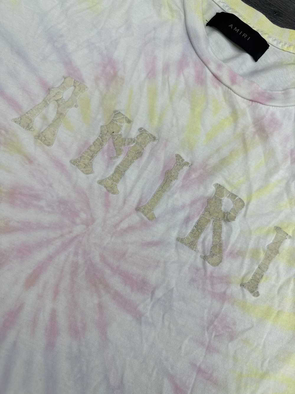 Amiri Amiri Tie-dye Logo Tshirt - image 2