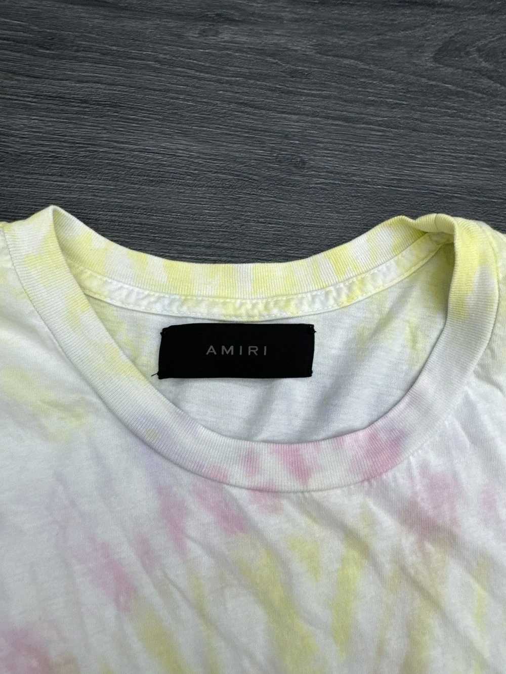 Amiri Amiri Tie-dye Logo Tshirt - image 3