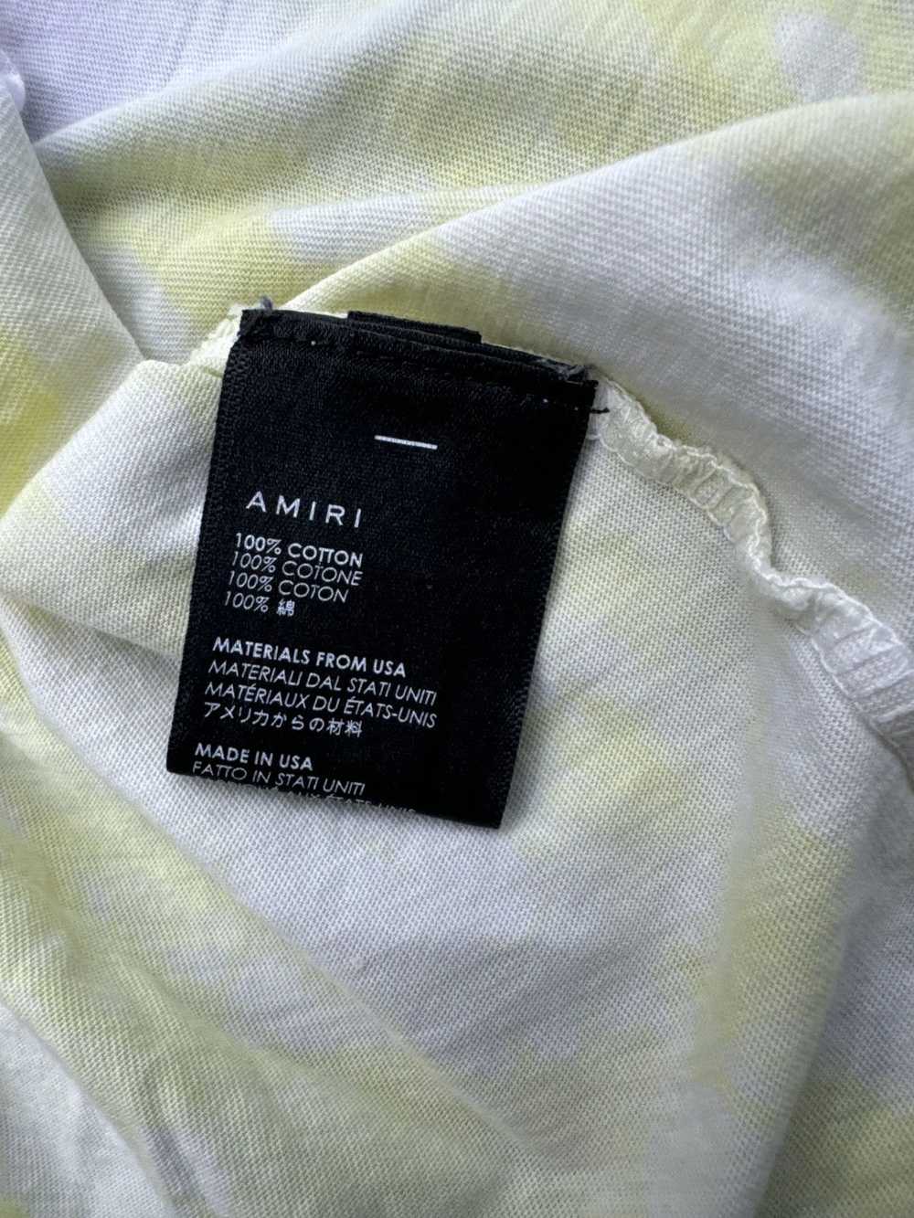 Amiri Amiri Tie-dye Logo Tshirt - image 7