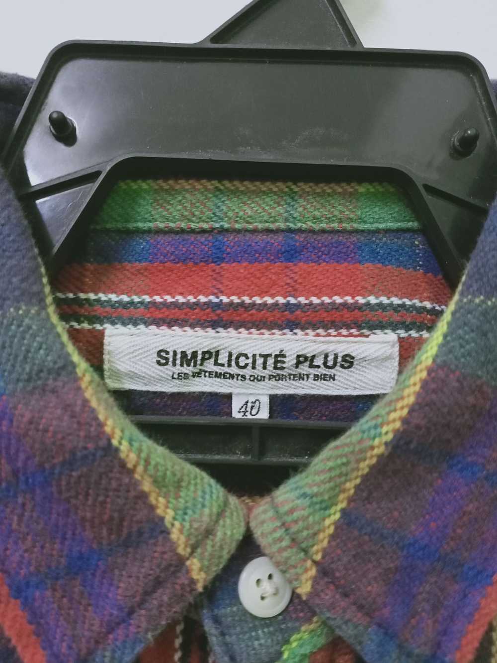 Flannel × Japanese Brand × Vintage Simplicite Plu… - image 9