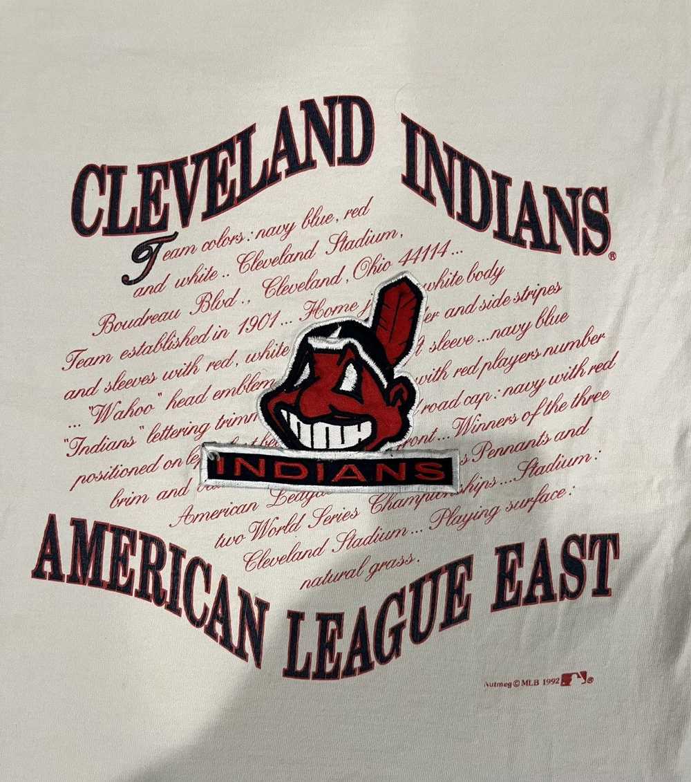 MLB × Nutmeg × Vintage Vintage 1992 Cleveland Ind… - image 3