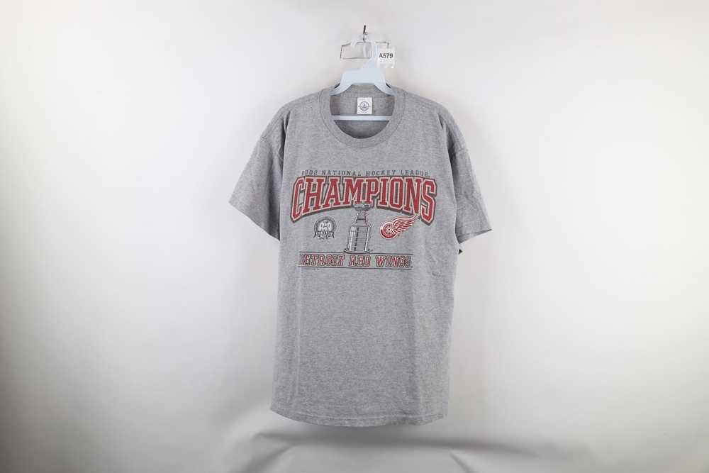 Vintage Vintage Y2K Cup Champs Detroit Red Wings … - image 1