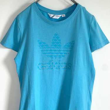 adidas T-shirt Short-sleeved Print Logo Big Logo V