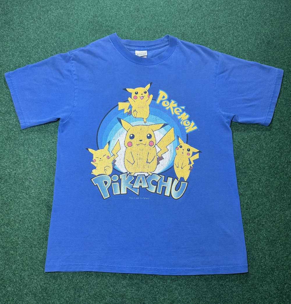 Pokemon × Vintage vtg 90s y2k Pokemon Pikachu Nin… - image 1