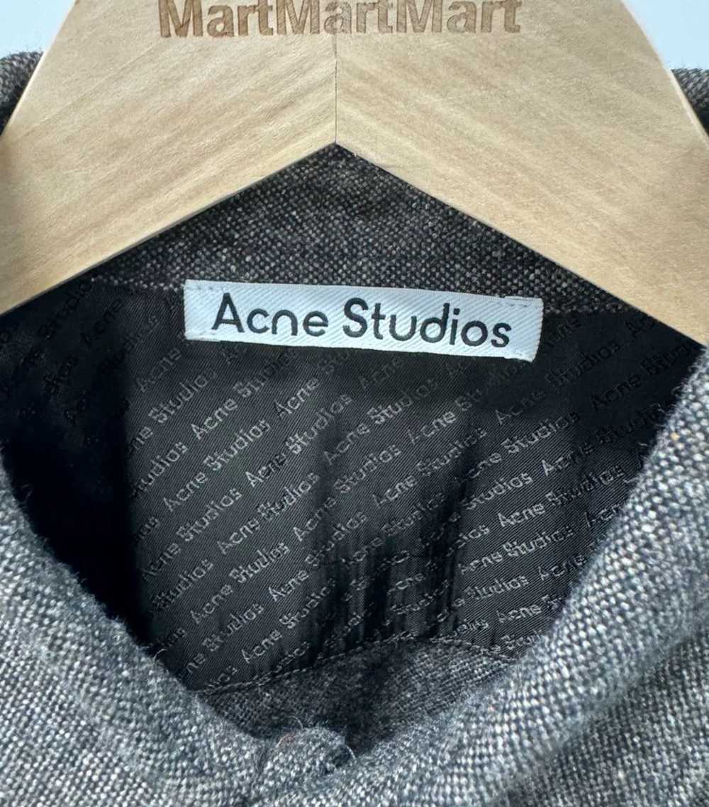 Acne Studios Acne Studios wool blend Old shirt ja… - image 7