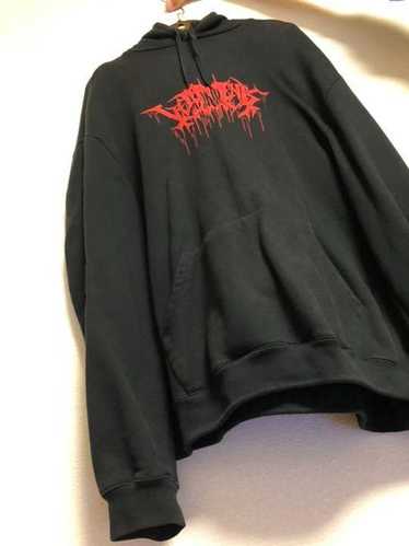 Vetements Vetements 18AW Metal Tour Hoodie