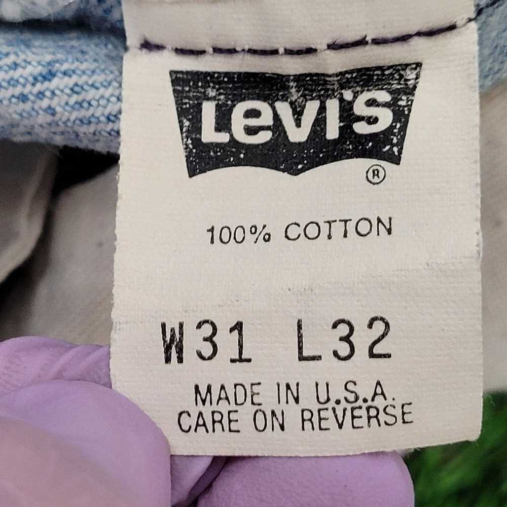 Levi's Vintage LEVIS 550 Baggy Jeans 30x32 (31x32… - image 8