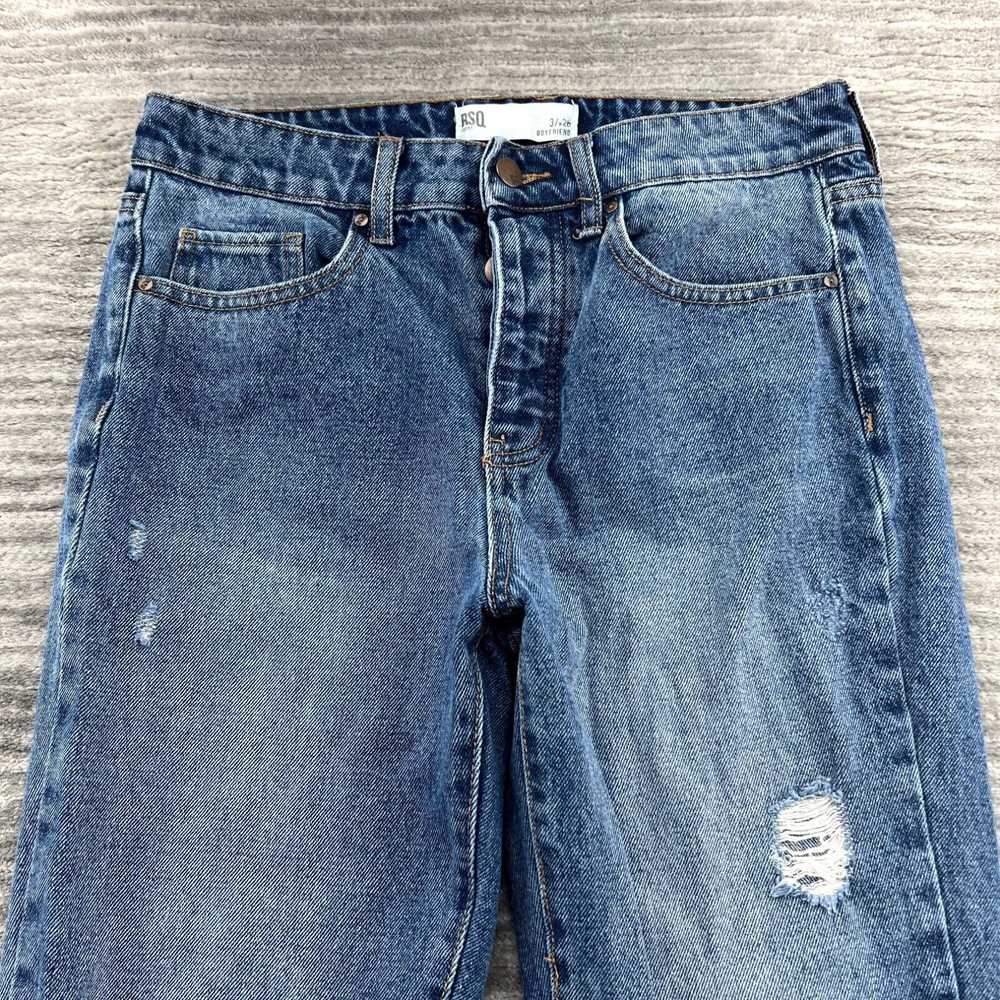 Rsq RSQ Jeans Size 3/w2 Womens Boyfriend Button F… - image 2