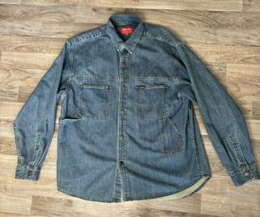 Supreme Sherpa Lined Denim Shirt (FW18) - $138