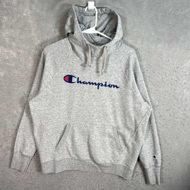 Champion Champion Spellout Logo Sweater Adult Lar… - image 1