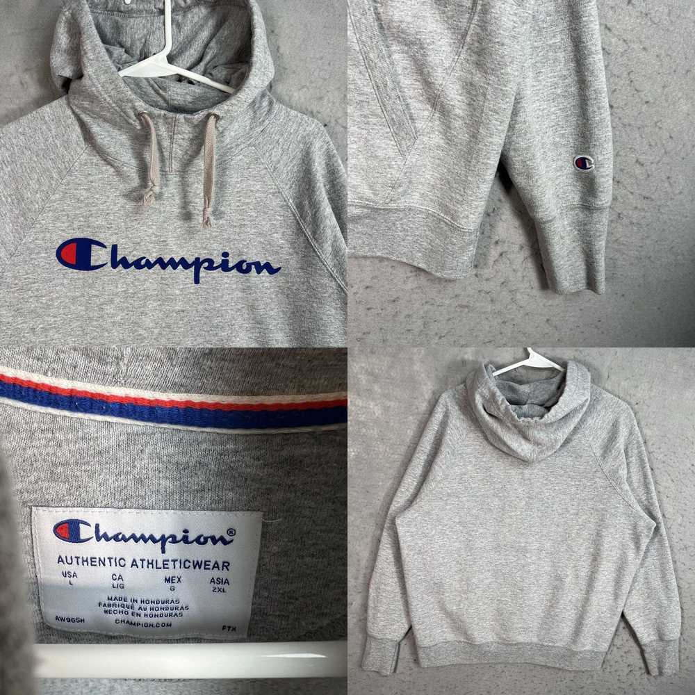 Champion Champion Spellout Logo Sweater Adult Lar… - image 4