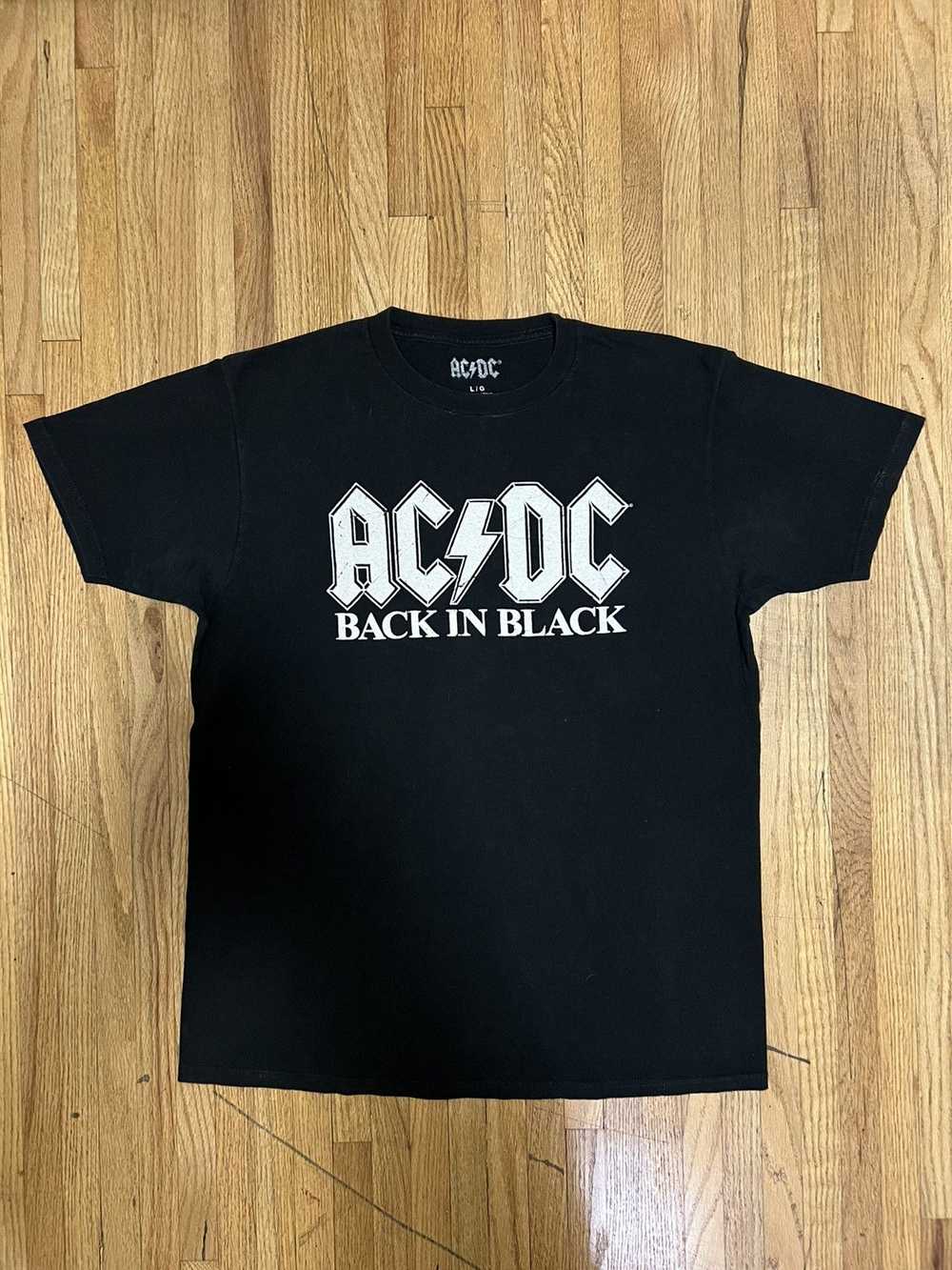 Vintage Vintage AC/DC Back In Black T-Shirt - image 1