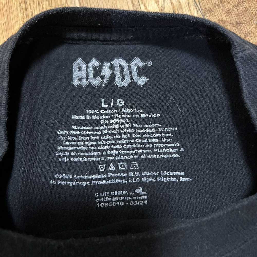 Vintage Vintage AC/DC Back In Black T-Shirt - image 3