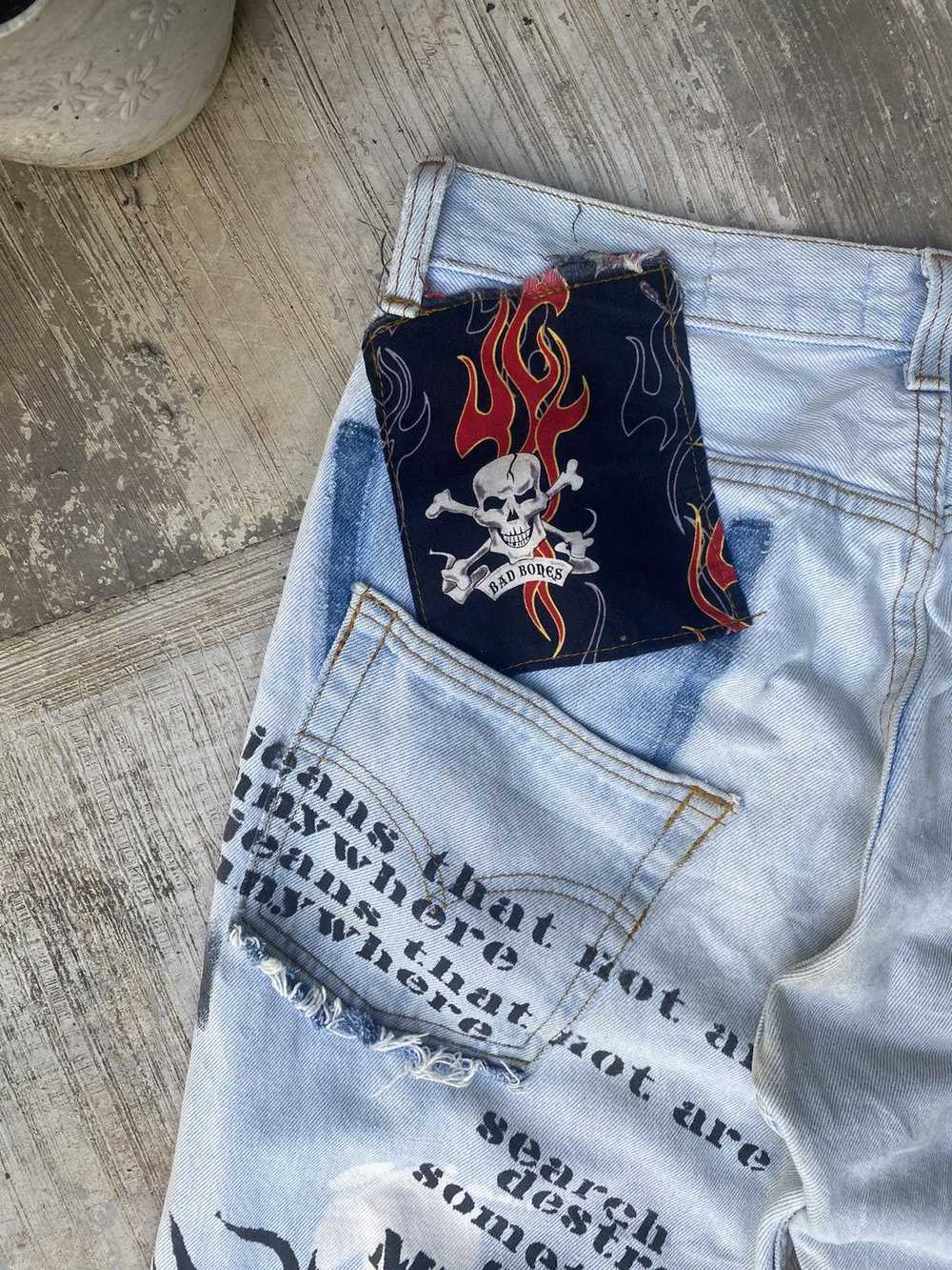 Levi's × Very Rare × Vintage Levis Destroy 90’s 5… - image 8