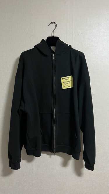 Balenciaga Balenciaga Sticky Note Zip Up Hoodie