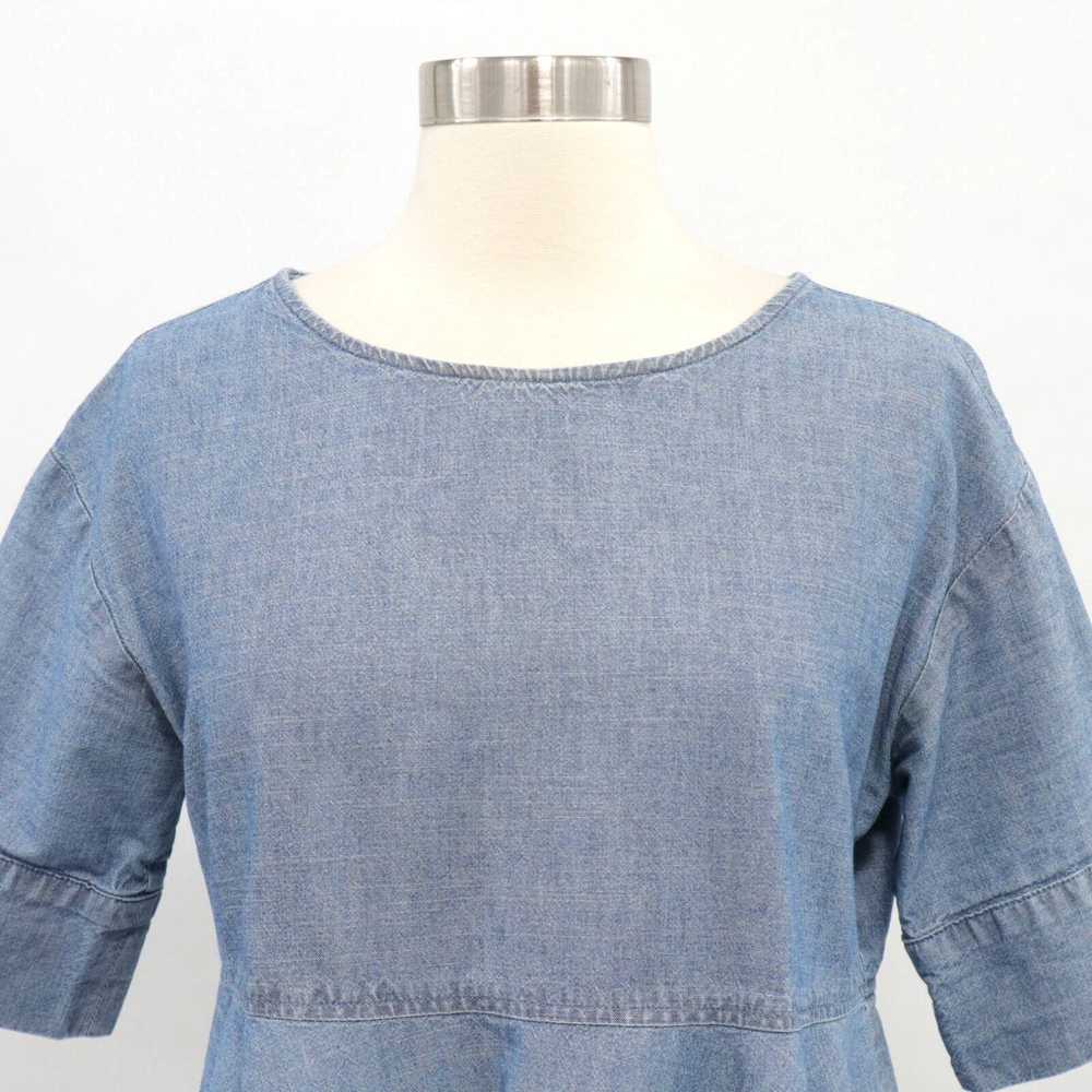 Vintage AG Adriano Goldschmied Peplum Top Blouse … - image 2