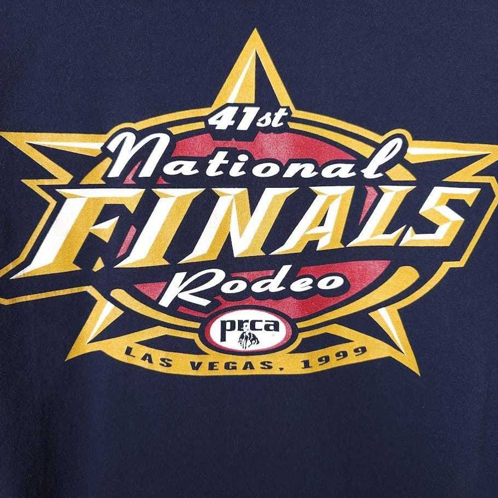 Vintage Vintage National Finals Rodeo T Shirt Men… - image 4