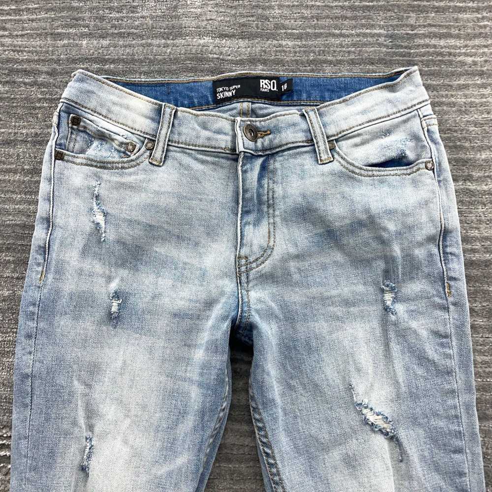 Rsq RSQ Jeans Size 16 Girls Tokyo Super Skinny Lo… - image 2