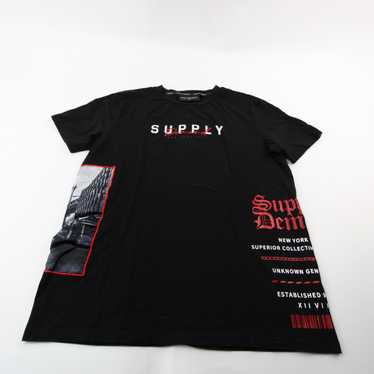 Supply & Demand Short Sleeve Shirt Men's Black/Re… - image 1