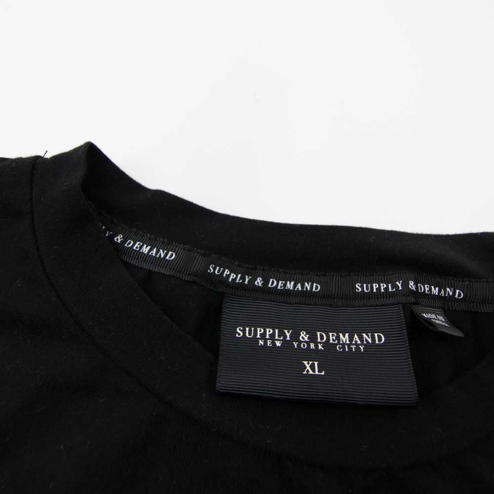 Supply & Demand Short Sleeve Shirt Men's Black/Re… - image 3