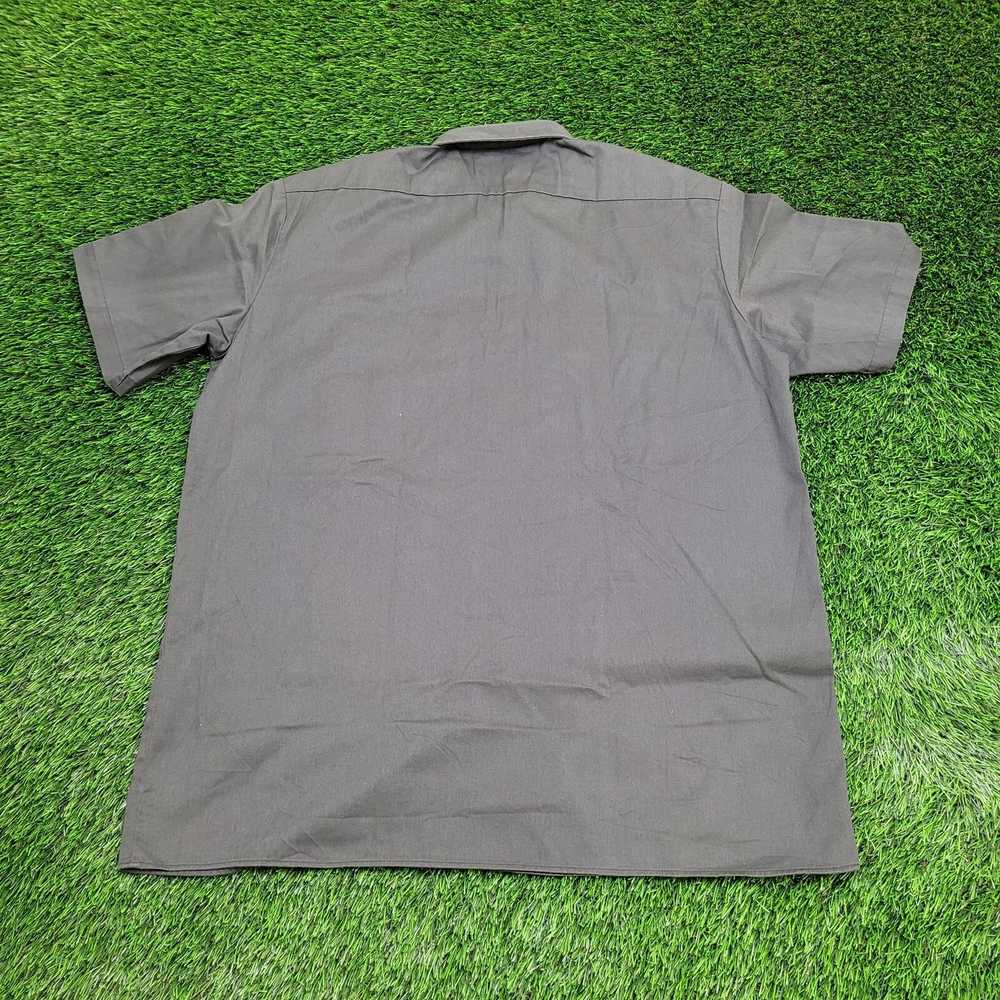 Dickies DICKIES Button Shirt XL 26x33 Baggy Green - image 3