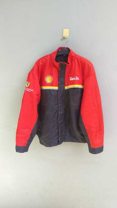 Ferrari × Racing × Vintage Vtg Ferarri x shell ja… - image 1